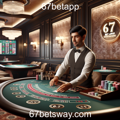 Experimente a Emoção do Cassino Ao Vivo na 67betapp